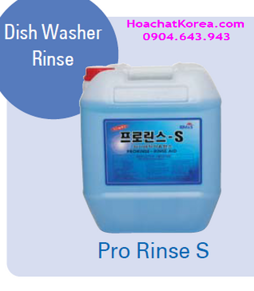 Nước trợ tráng bát đĩa cho máy rửa bát - PRO RINSE S